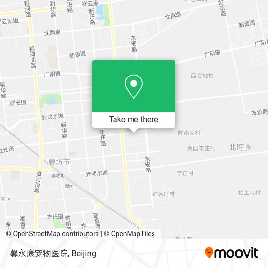 馨永康宠物医院 map