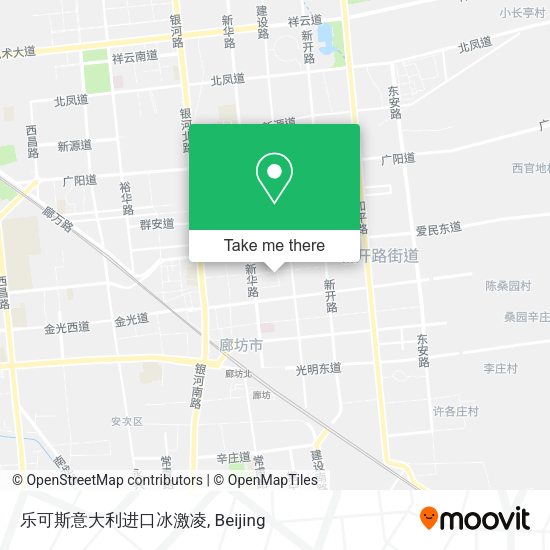 乐可斯意大利进口冰激凌 map