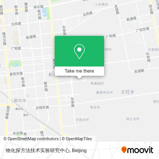 物化探方法技术实验研究中心 map
