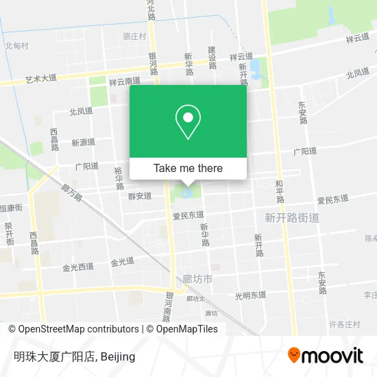 明珠大厦广阳店 map