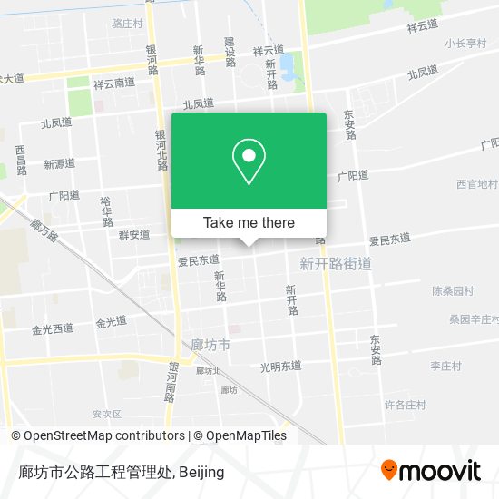 廊坊市公路工程管理处 map