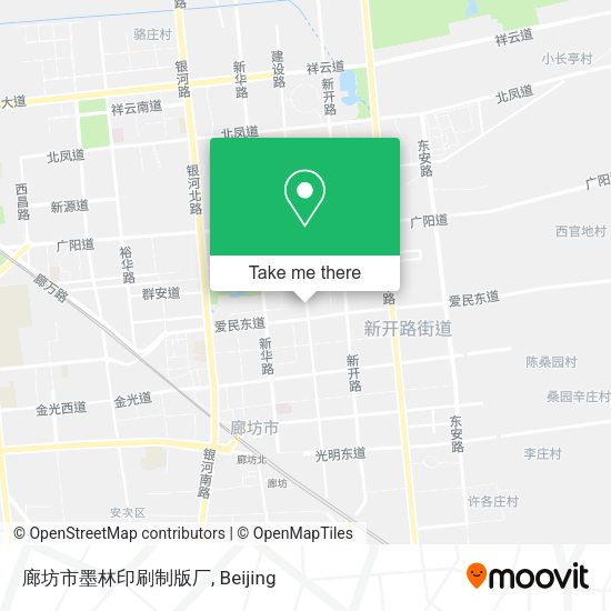 廊坊市墨林印刷制版厂 map