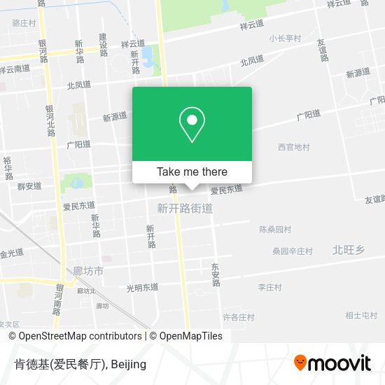 肯德基(爱民餐厅) map