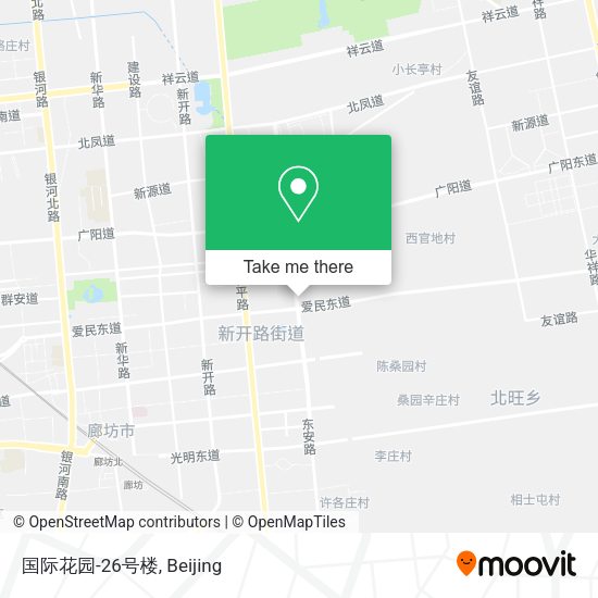 国际花园-26号楼 map