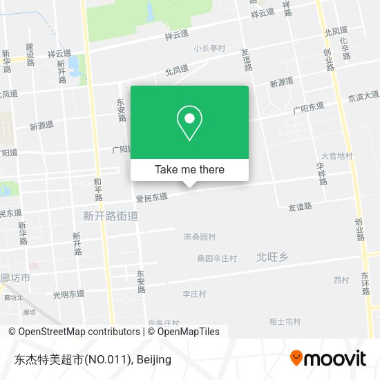 东杰特美超市(NO.011) map
