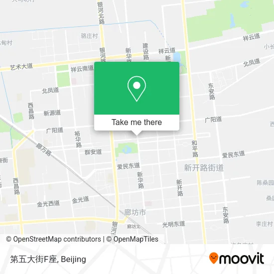第五大街F座 map