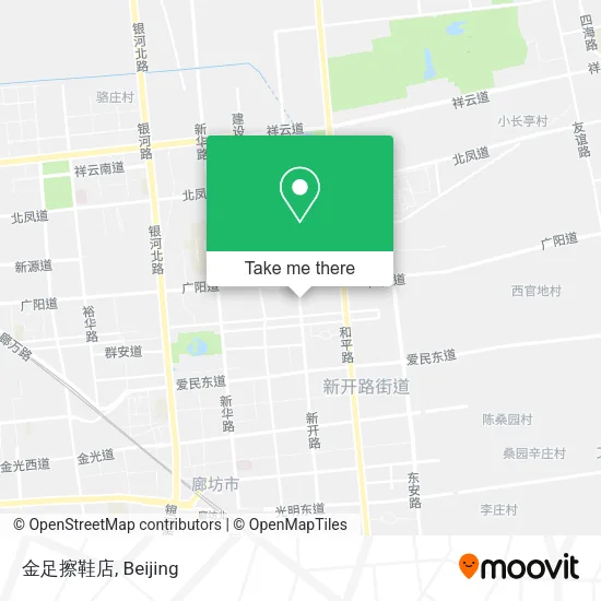 金足擦鞋店 map
