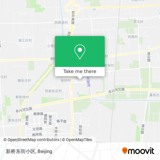 新桥东街小区 map