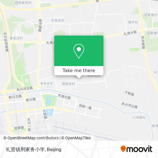 礼贤镇荆家务小学 map