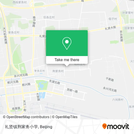 礼贤镇荆家务小学 map