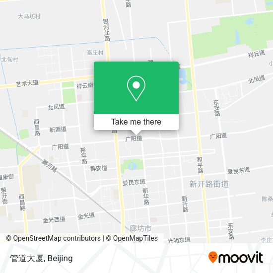 管道大厦 map