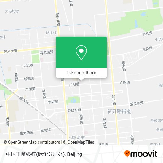 中国工商银行(际华分理处) map