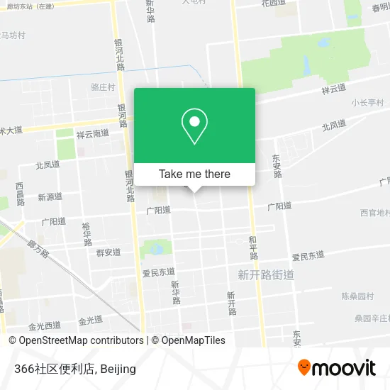 366社区便利店 map
