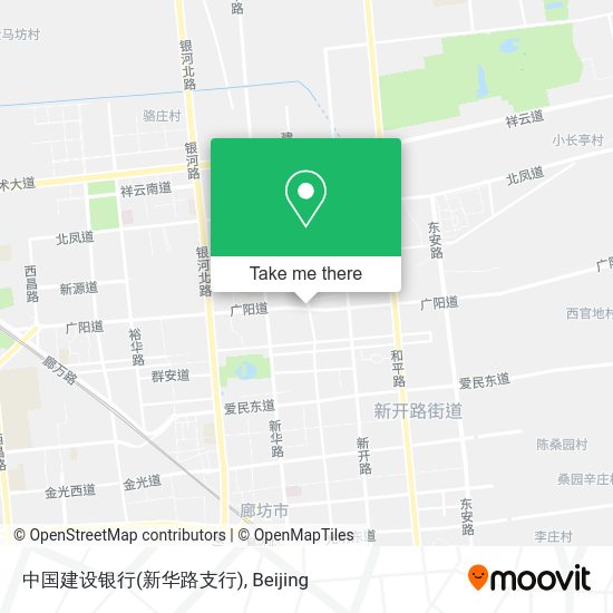 中国建设银行(新华路支行) map