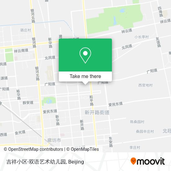 吉祥小区-双语艺术幼儿园 map