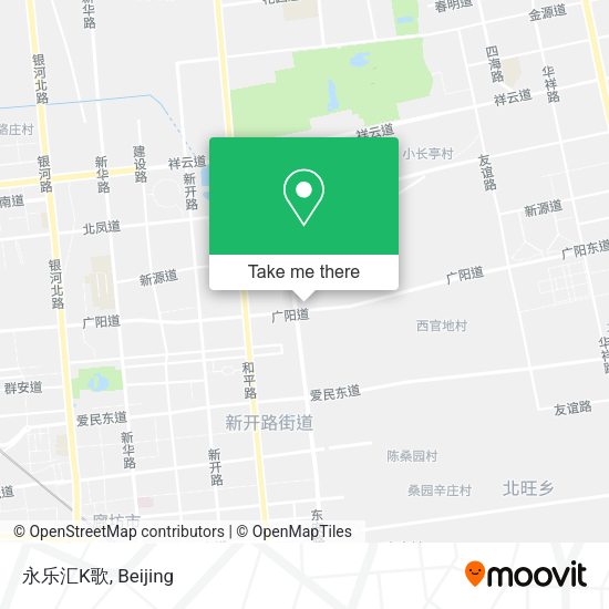 永乐汇K歌 map