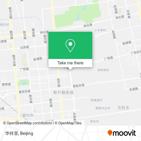 华祥里 map
