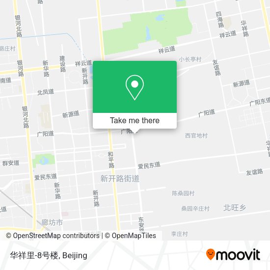 华祥里-8号楼 map