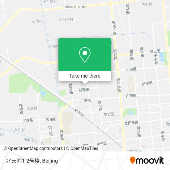 水云间1-2号楼 map