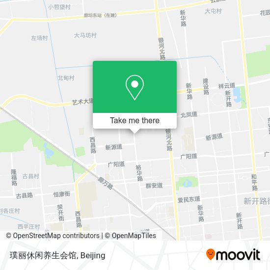 璞丽休闲养生会馆 map