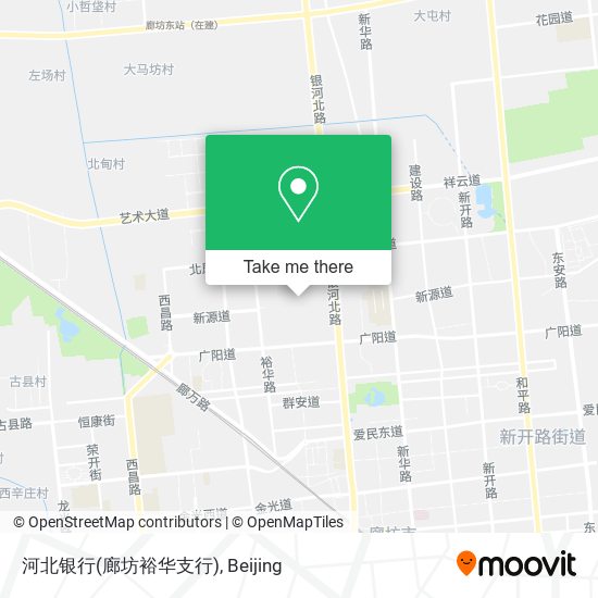 河北银行(廊坊裕华支行) map