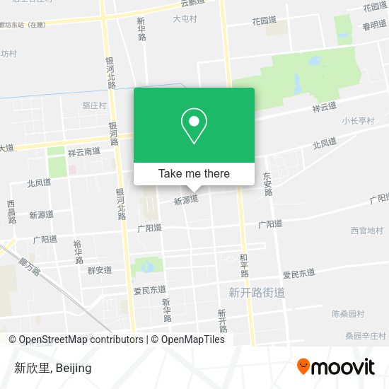 新欣里 map