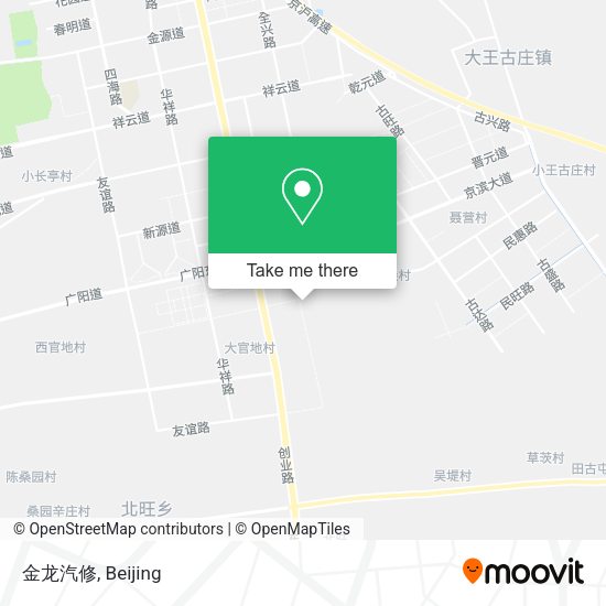 金龙汽修 map