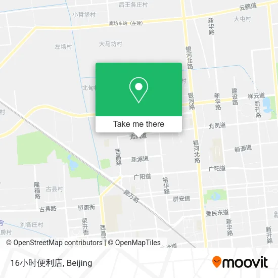 16小时便利店 map