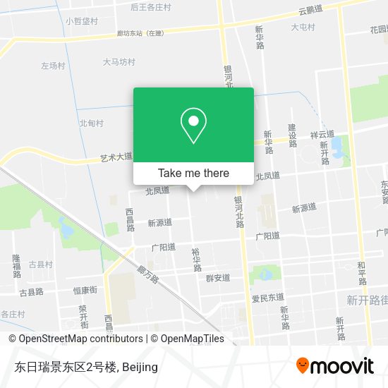 东日瑞景东区2号楼 map