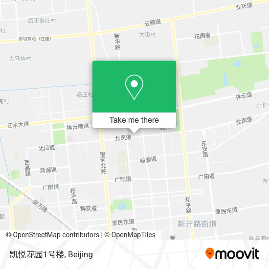 凯悦花园1号楼 map