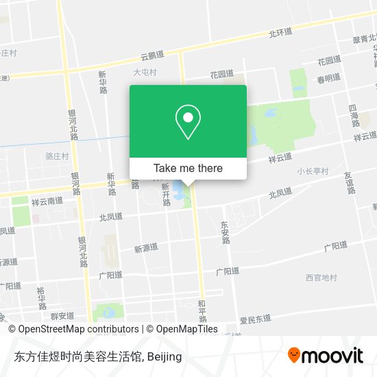 东方佳煜时尚美容生活馆 map