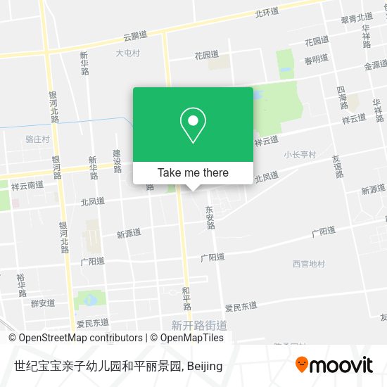 世纪宝宝亲子幼儿园和平丽景园 map