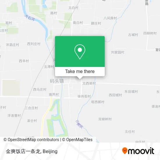 金爽饭店一条龙 map