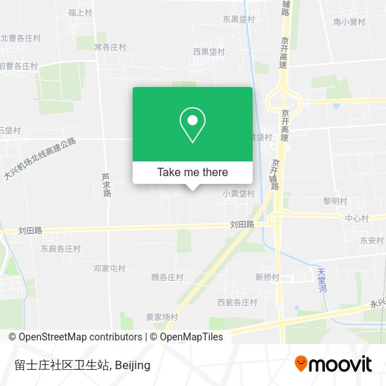 留士庄社区卫生站 map