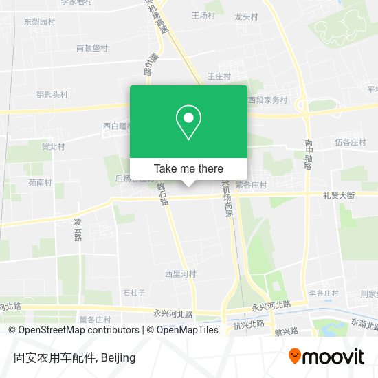 固安农用车配件 map