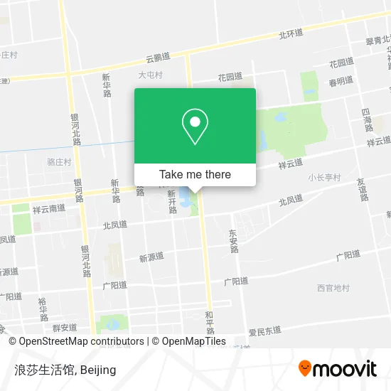 浪莎生活馆 map