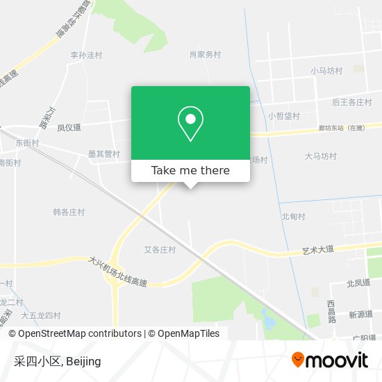 采四小区 map