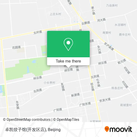卓凯饺子馆(开发区店) map