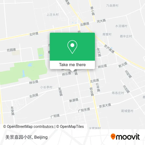 美景嘉园小区 map