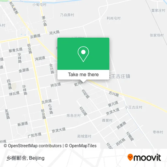 乡榭郦舍 map