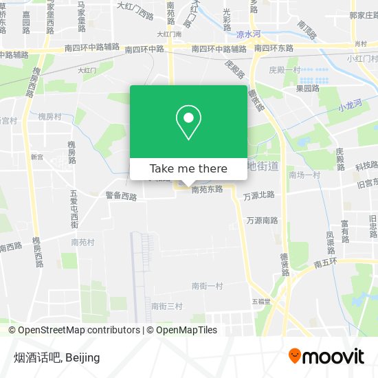 烟酒话吧 map