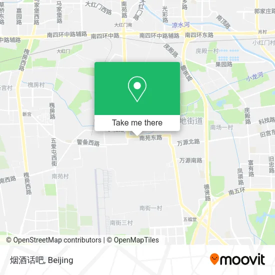 烟酒话吧 map