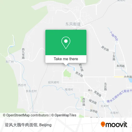 迎风大魏牛肉面馆 map
