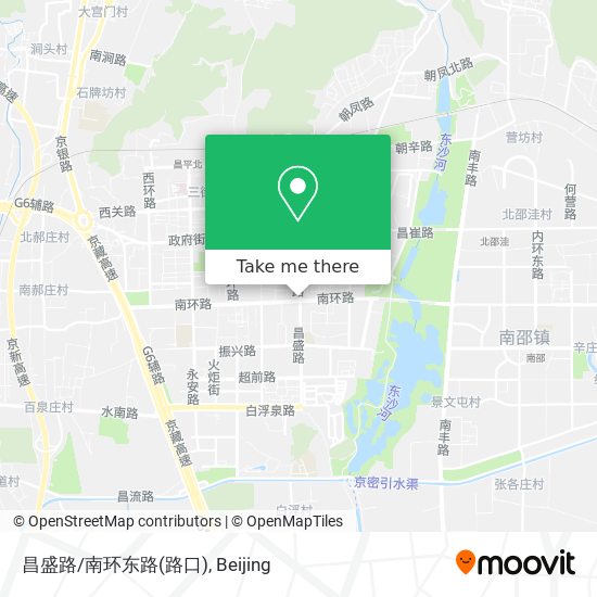 昌盛路/南环东路(路口) map
