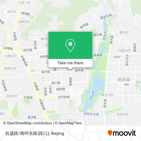 昌盛路/南环东路(路口) map