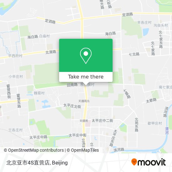 北京亚市4S直营店 map
