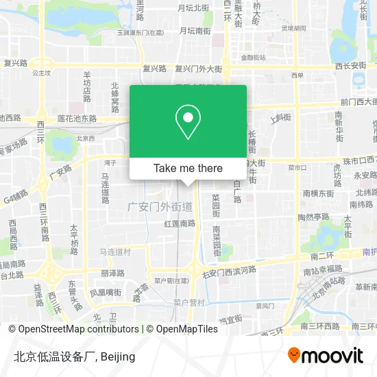 北京低温设备厂 map