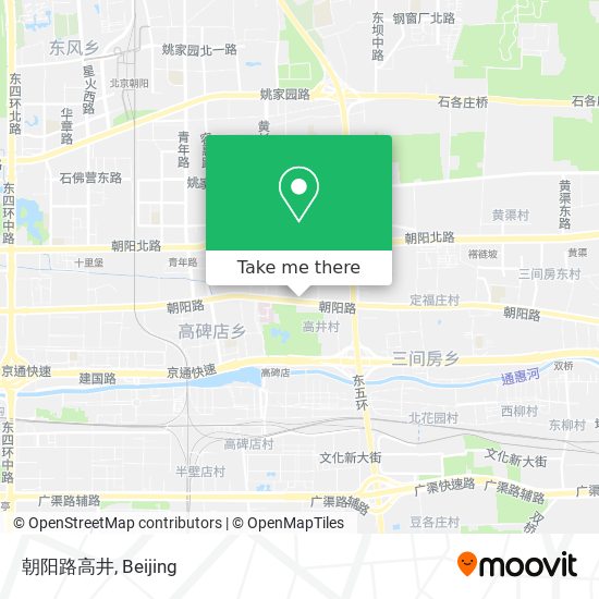朝阳路高井 map