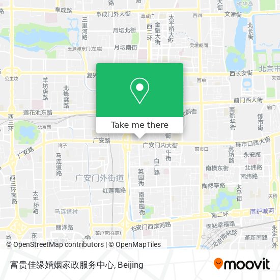 富贵佳缘婚姻家政服务中心 map