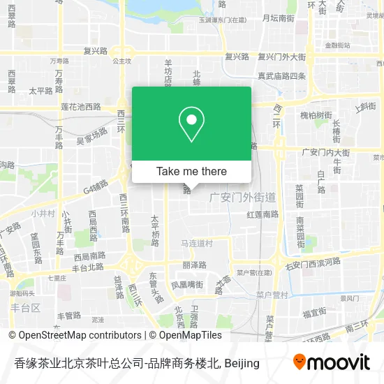 香缘茶业北京茶叶总公司-品牌商务楼北 map